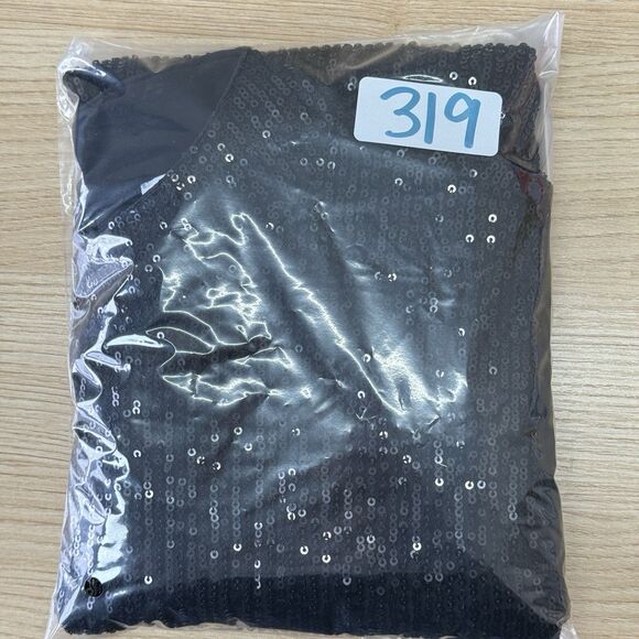 Calvin Klein Sequin Blouse Size 2X Sleeveless Tank Top New Years NYE Holiday - Picture 10 of 10